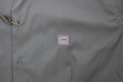 Blue stretch cotton shirt
