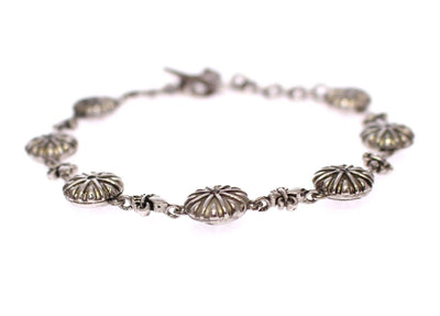 Ruby Logo Silver Men's Bracelet