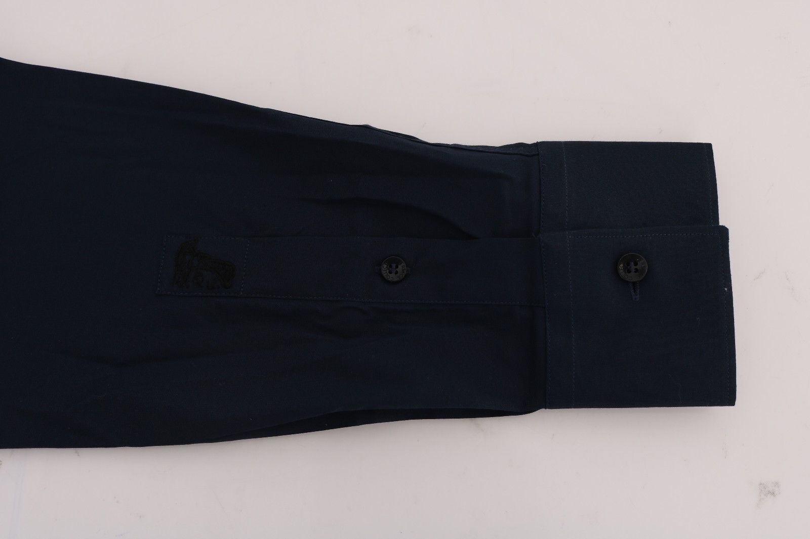 Dark Blue Cotton Dress Shirt Trend Fit