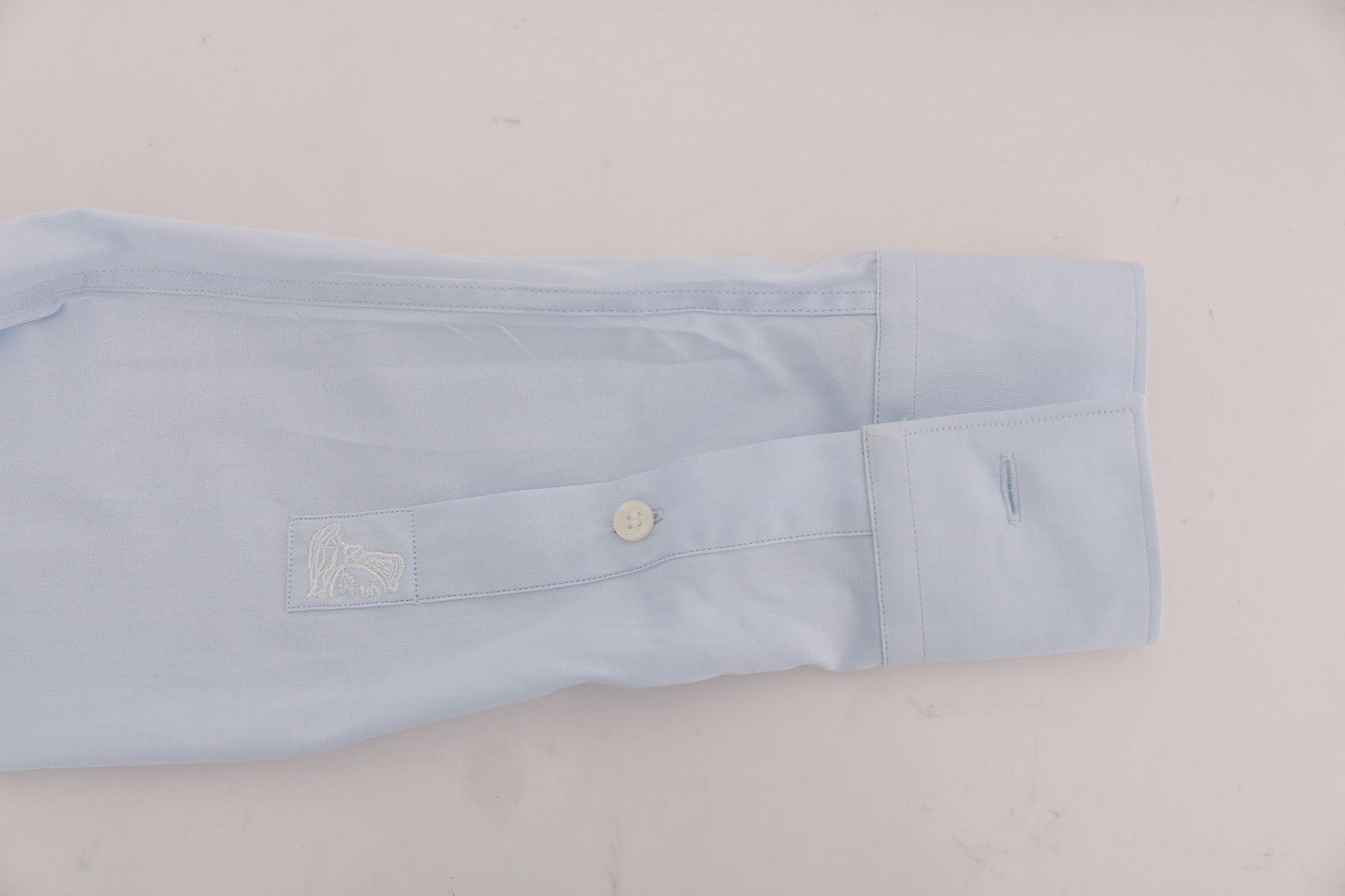 Light Blue Cotton Dress Shirt Trend Fit