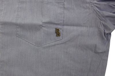 Blue striped casual shirt