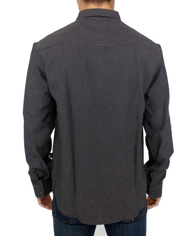 Gray linen casual shirt