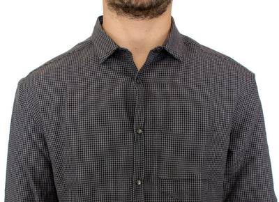 Gray linen casual shirt