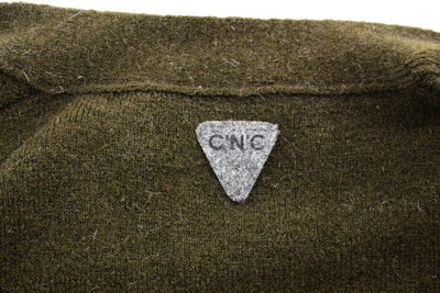 Brown stretch full button cardigan