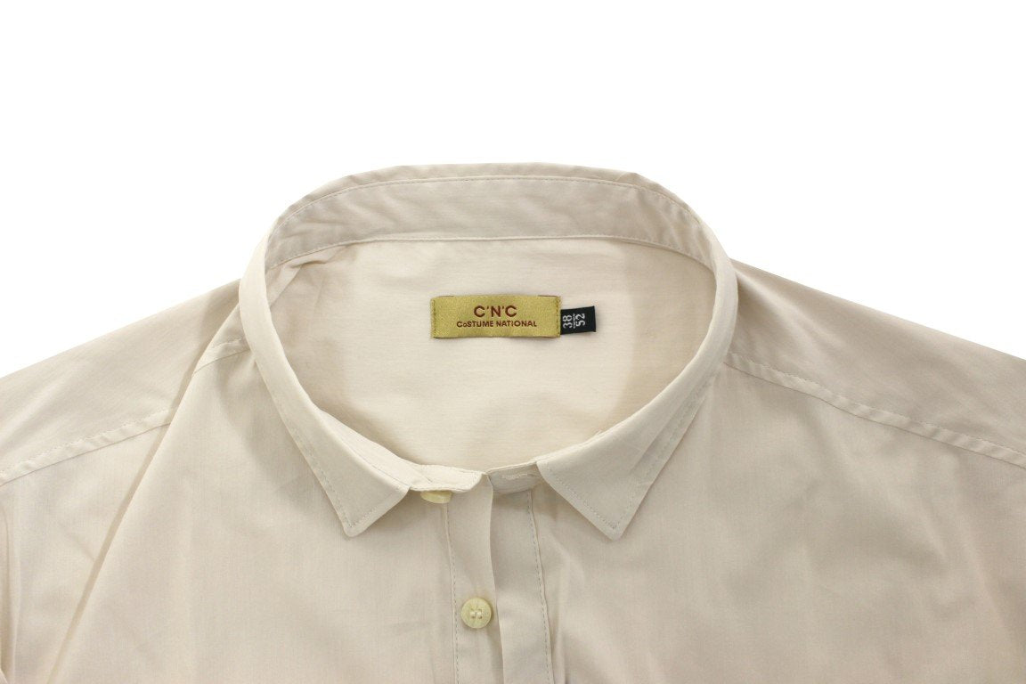 White cotton dress shirt