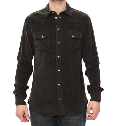 Exclusive Black Manchester Sicilia Casual Shirt