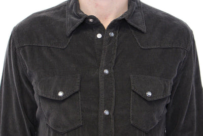 Exclusive Black Manchester Sicilia Casual Shirt