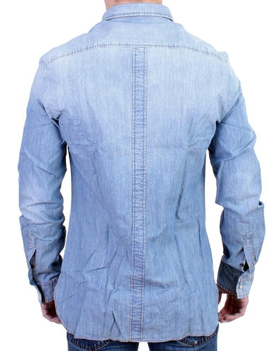 Blue jeans denim shirt