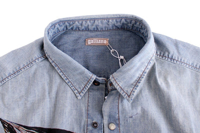 Blue jeans denim shirt
