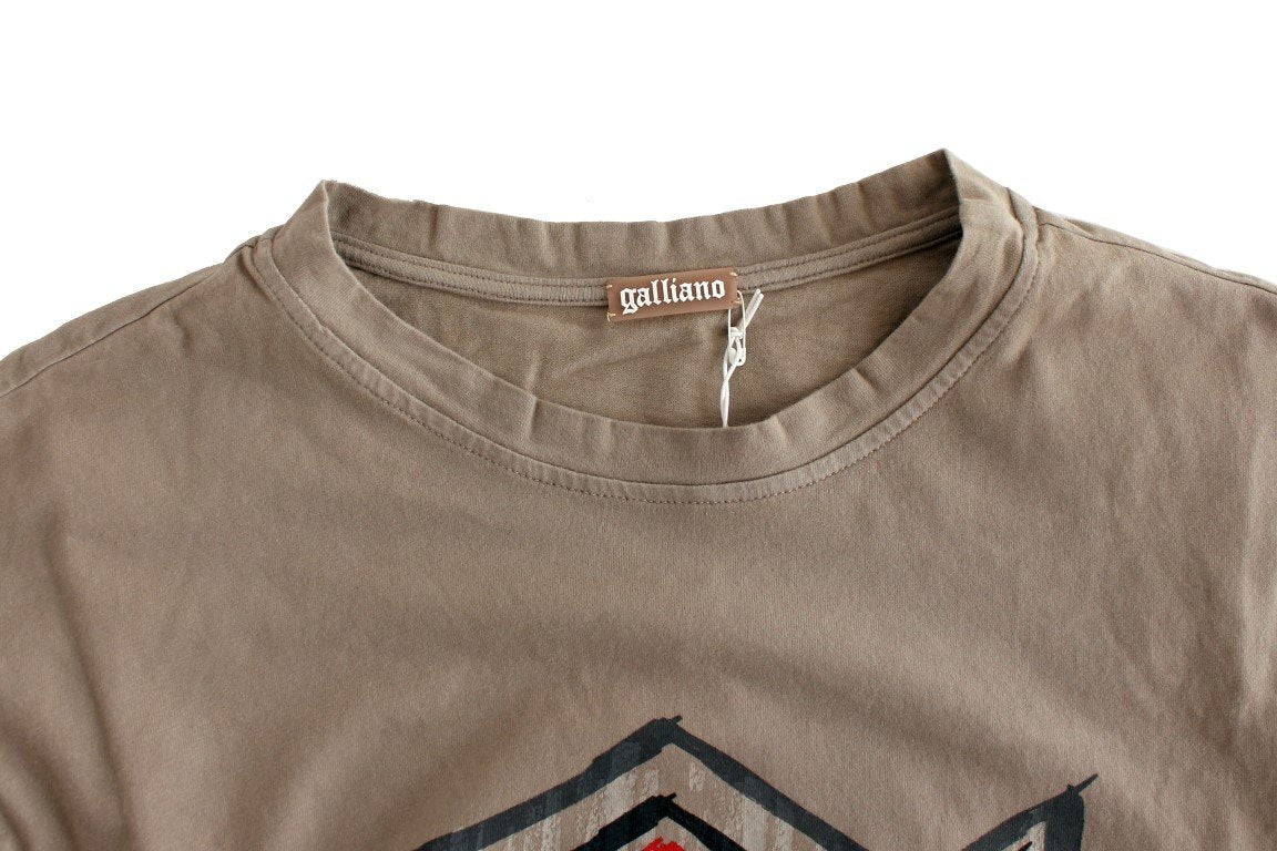 Gray crewneck long sleeve t-shirt