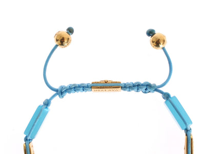 CZ Blue Opal 18K Gold 925 Bracelet