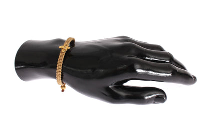 Nialaya Logo 18K Gold 925 Silver Bracelet
