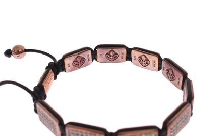 CZ 18K Rose Gold 925 Bracelet