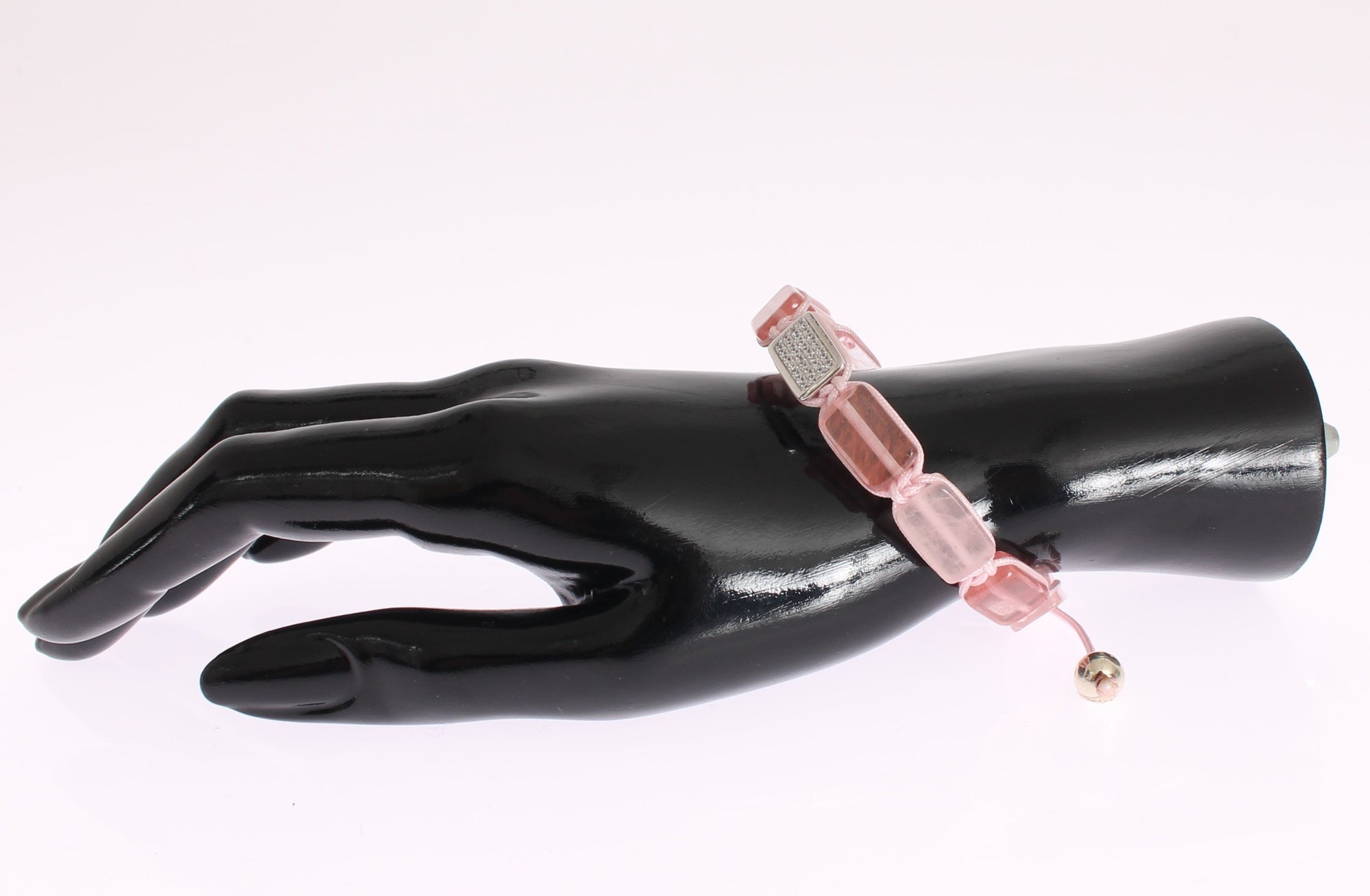 CZ Quartz 925 Silver Bracelet