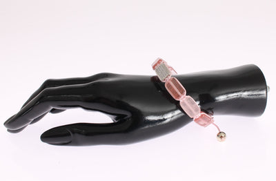 CZ Quartz 925 Silver Bracelet