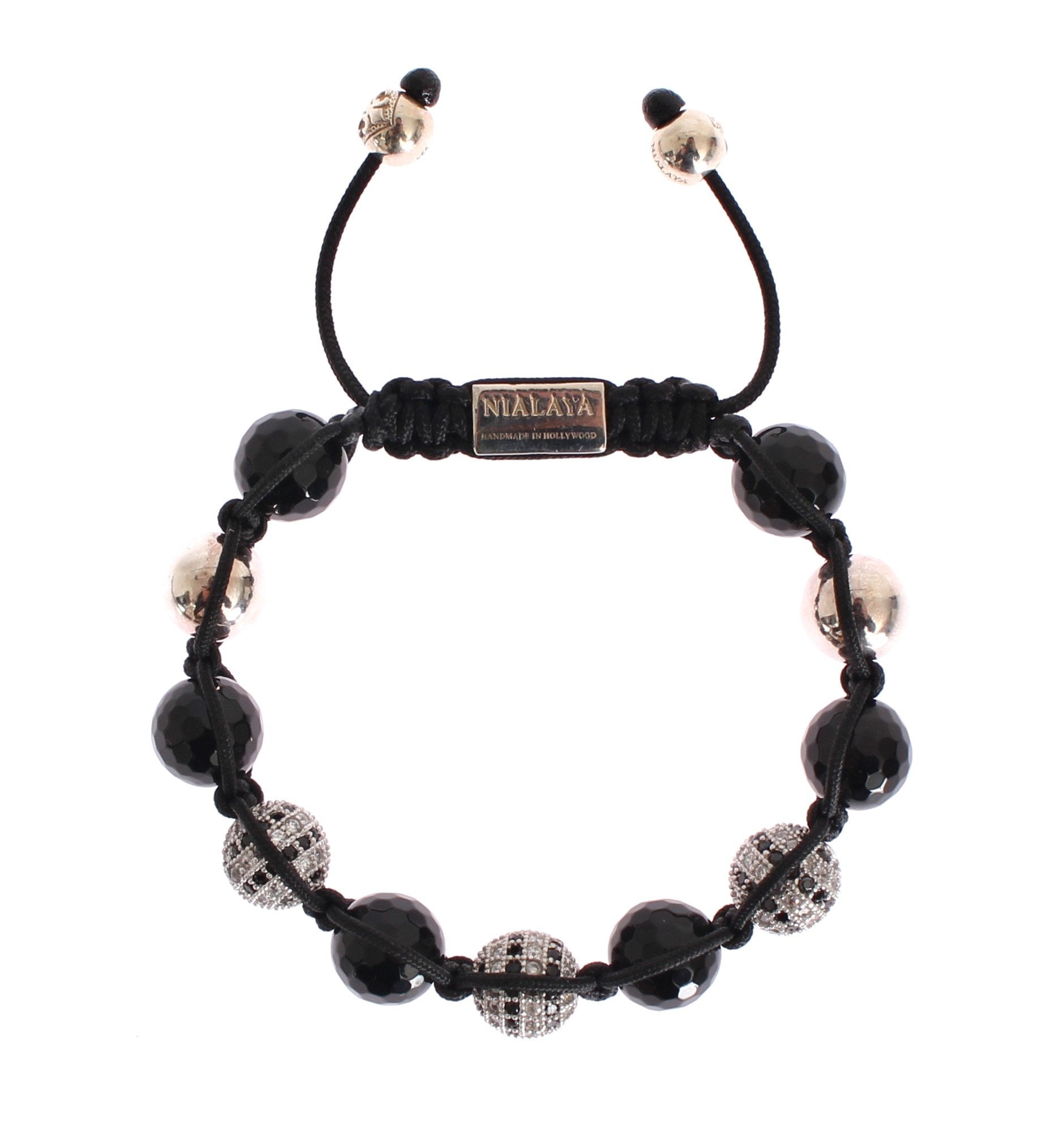 CZ Agate 925 Silver Bracelet