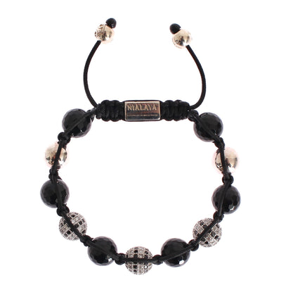 CZ Agate 925 Silver Bracelet