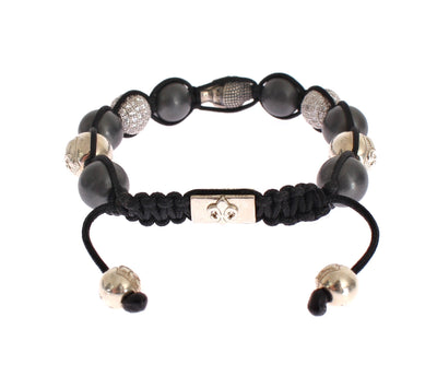 CZ Hematite 925 Bracelet