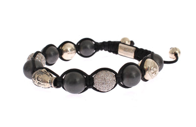 CZ Hematite 925 Bracelet