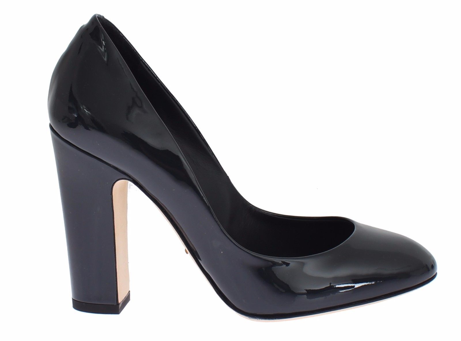 Black Patent Leather Pumps Heels Shoes