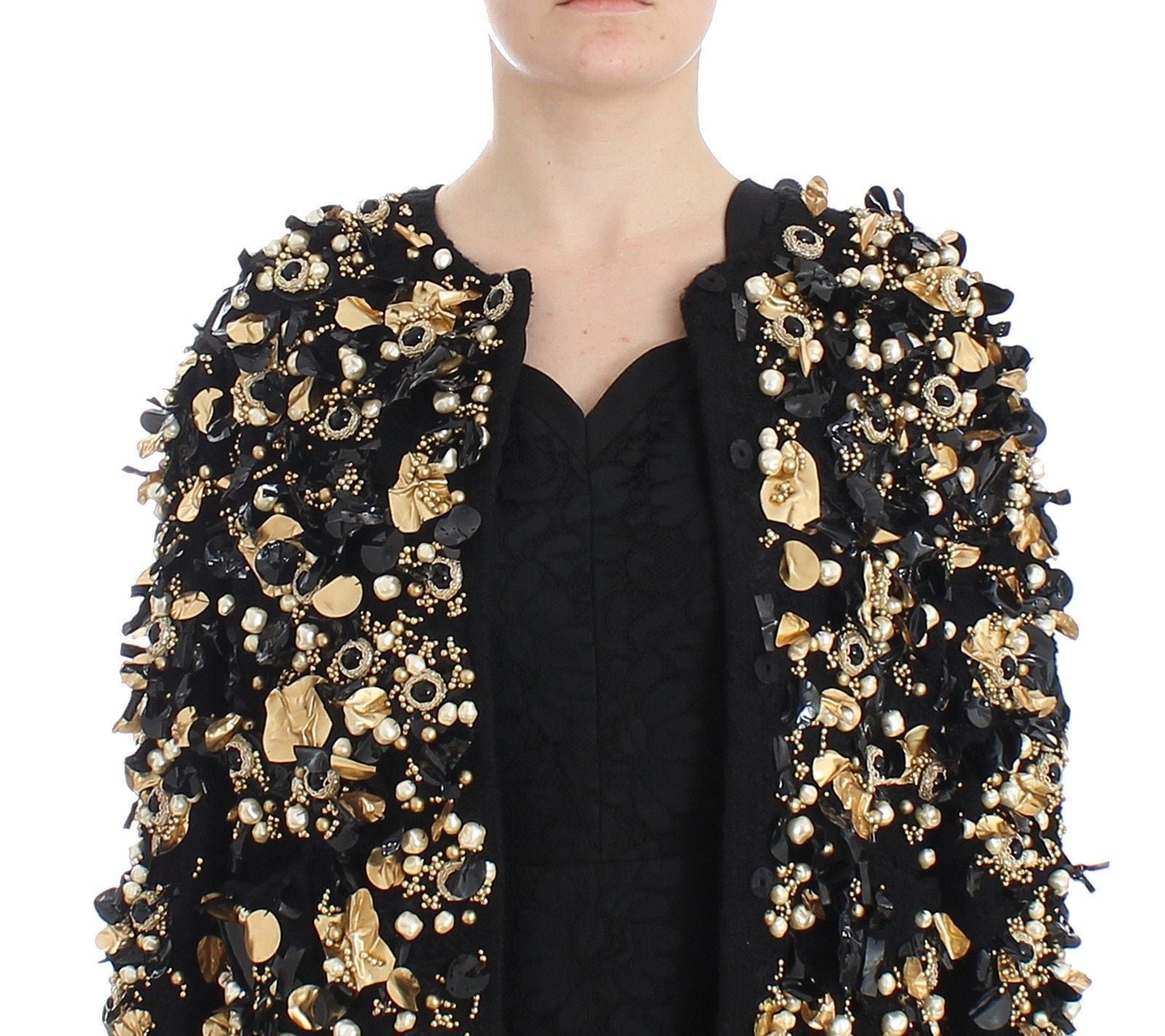 Black Gold Crystal SPECIAL PIECE Jacket