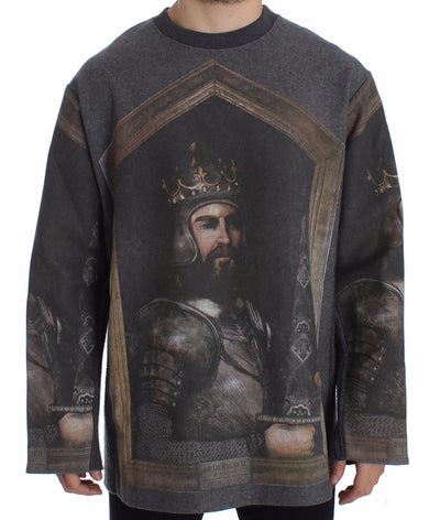 Gray King FEDERICO Oversize Sweater Pullover