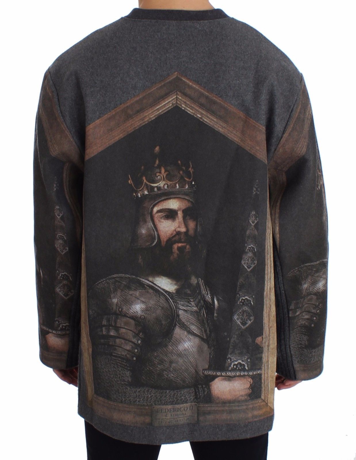 Gray King FEDERICO Oversize Sweater Pullover