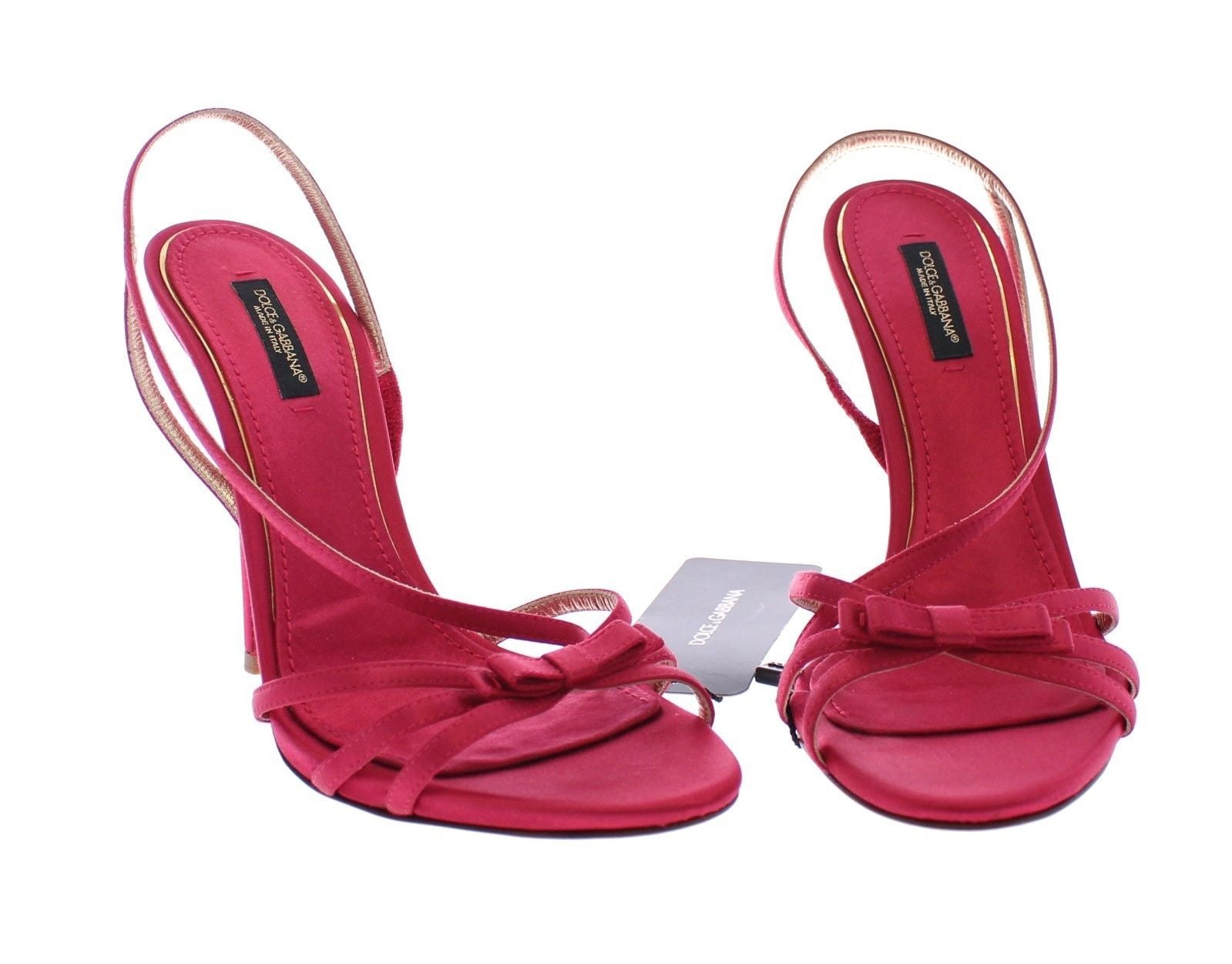 Pink Silk Blend Sandals High Heel Shoes