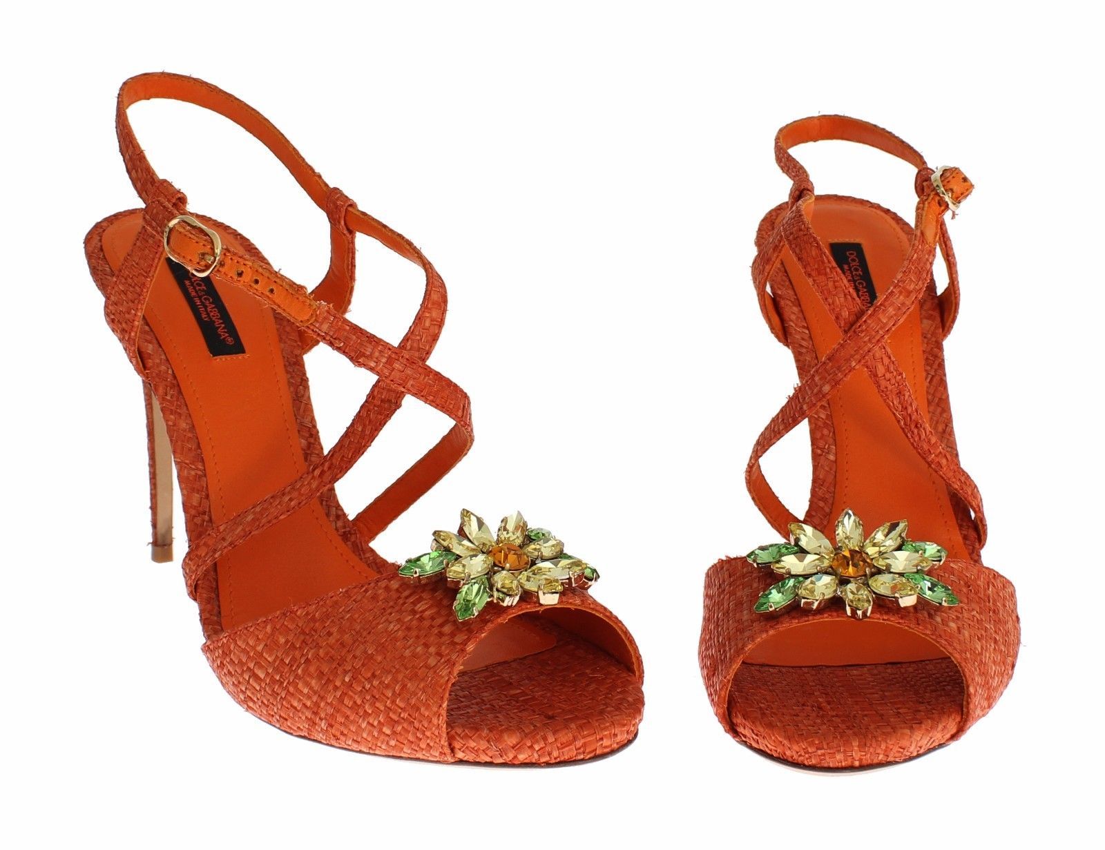 Paglia Crystal Embellished KEIRA Sandals