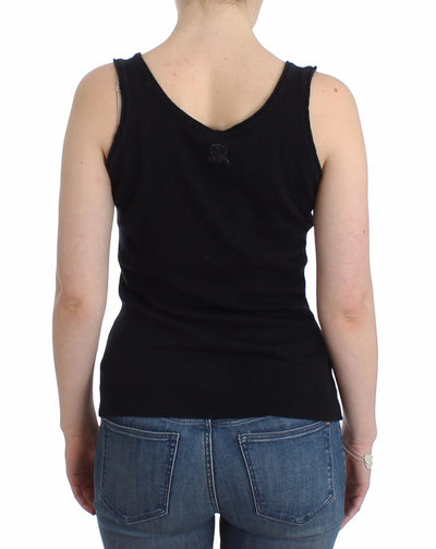 Black Knit Top Knitted Sweater Cashmere Wool