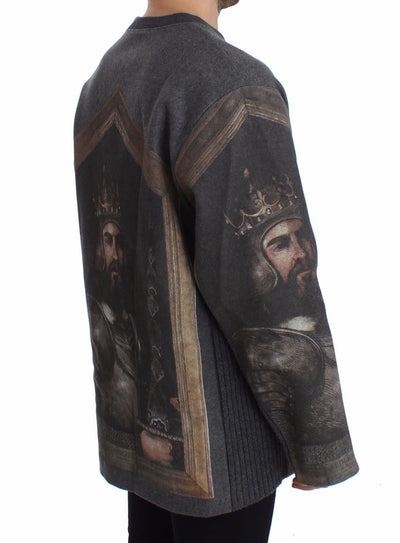 Gray King FEDERICO Oversize Sweater Pullover