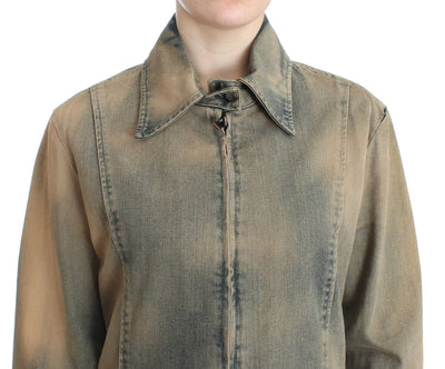 Blue Jeans Denim Short Jacket Coat Blazer