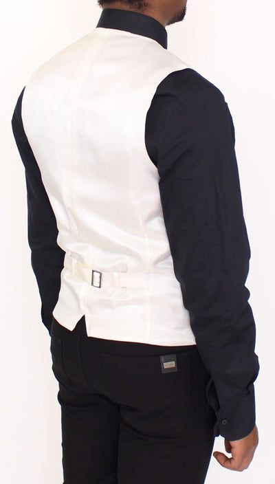 Taormina Print Cotton Dress Vest Blazer