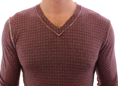 Multicolor Cashmere Sweater Pullover Top