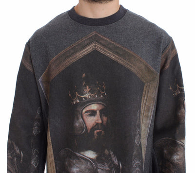 Gray King FEDERICO Oversize Sweater Pullover