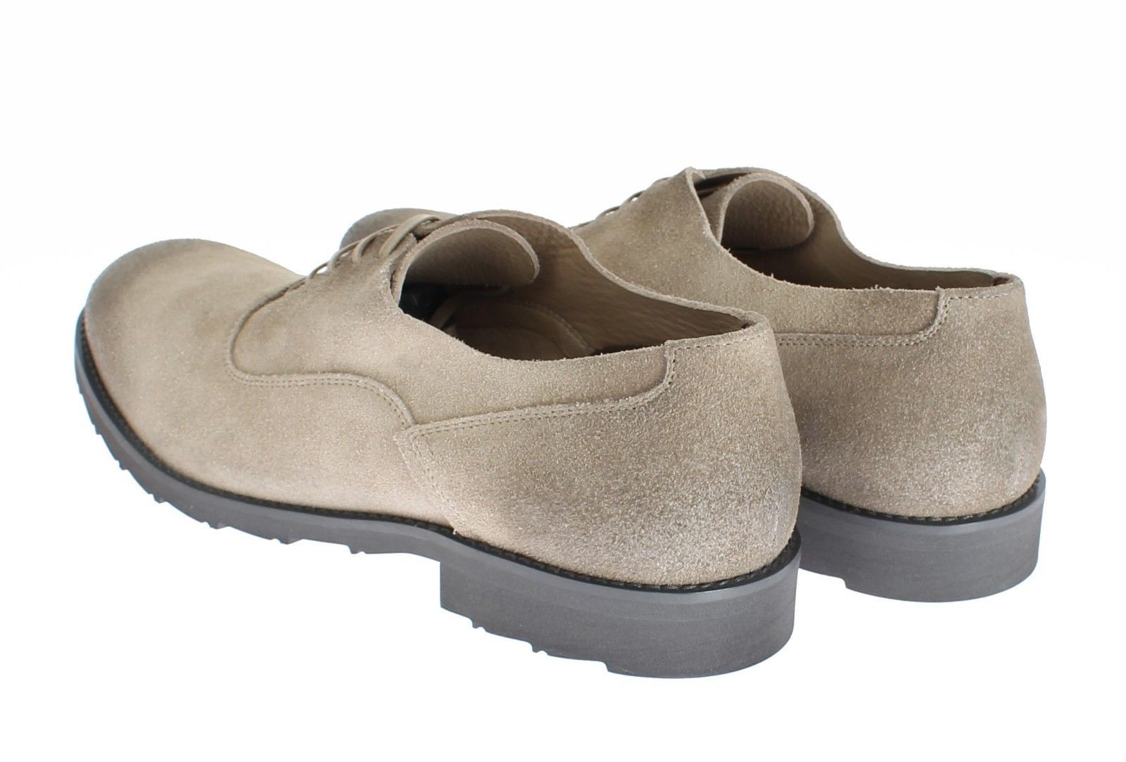 Beige Suede Leather Formal Dress Shoes
