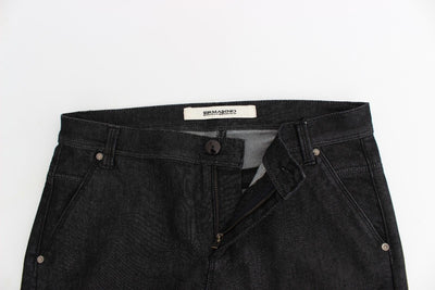 Black Slim Jeans Denim Pants Skinny Leg Stretch