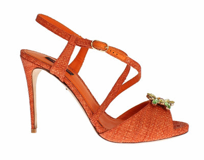 Paglia Crystal Embellished KEIRA Sandals