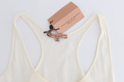 Beachwear White Tank Top Cami Blouse