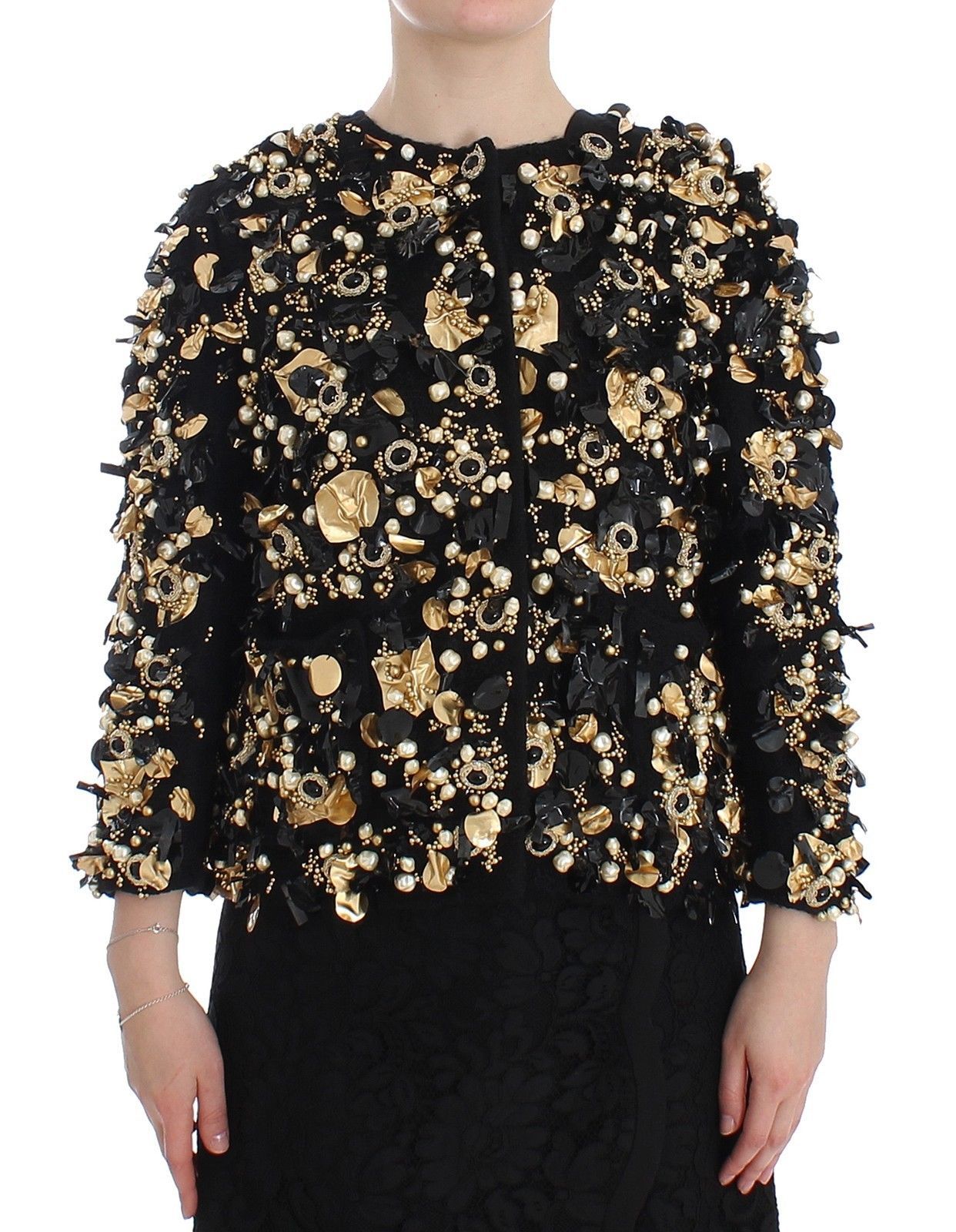 Black Gold Crystal SPECIAL PIECE Jacket