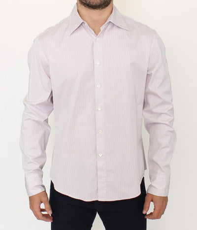 Gray White Checkered Casual Long Sleeve Shirt