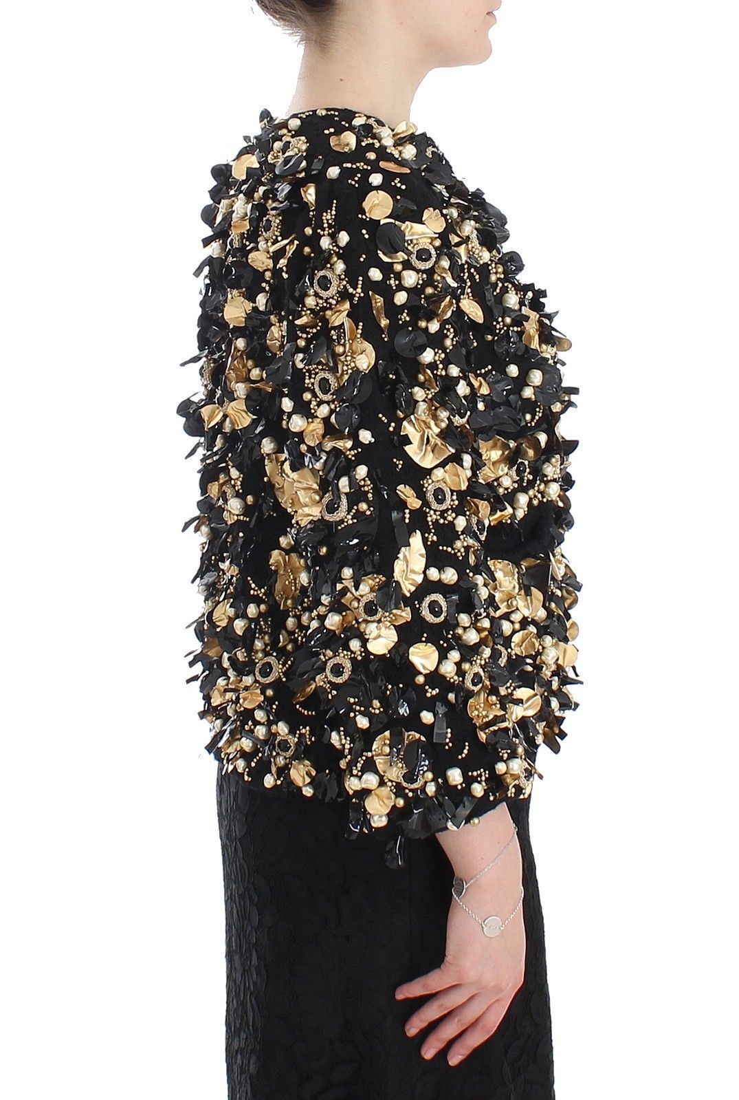 Black Gold Crystal SPECIAL PIECE Jacket