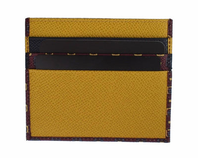 Multicolor Baroque Cardholder Wallet